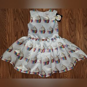 NWT Halabaloo Size4 Birthday Cupcake Dress